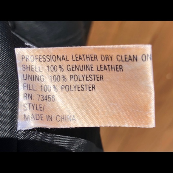 Comint Womens Plus Size Leather Jacket/Duster - Picture 5 of 6